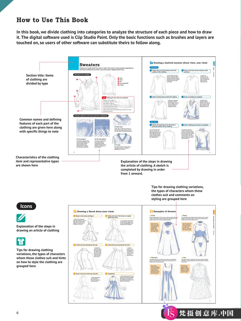 图片[10]-漫画入门 服装服饰-创作学习-65M-180P-1PDF-梵摄创意库