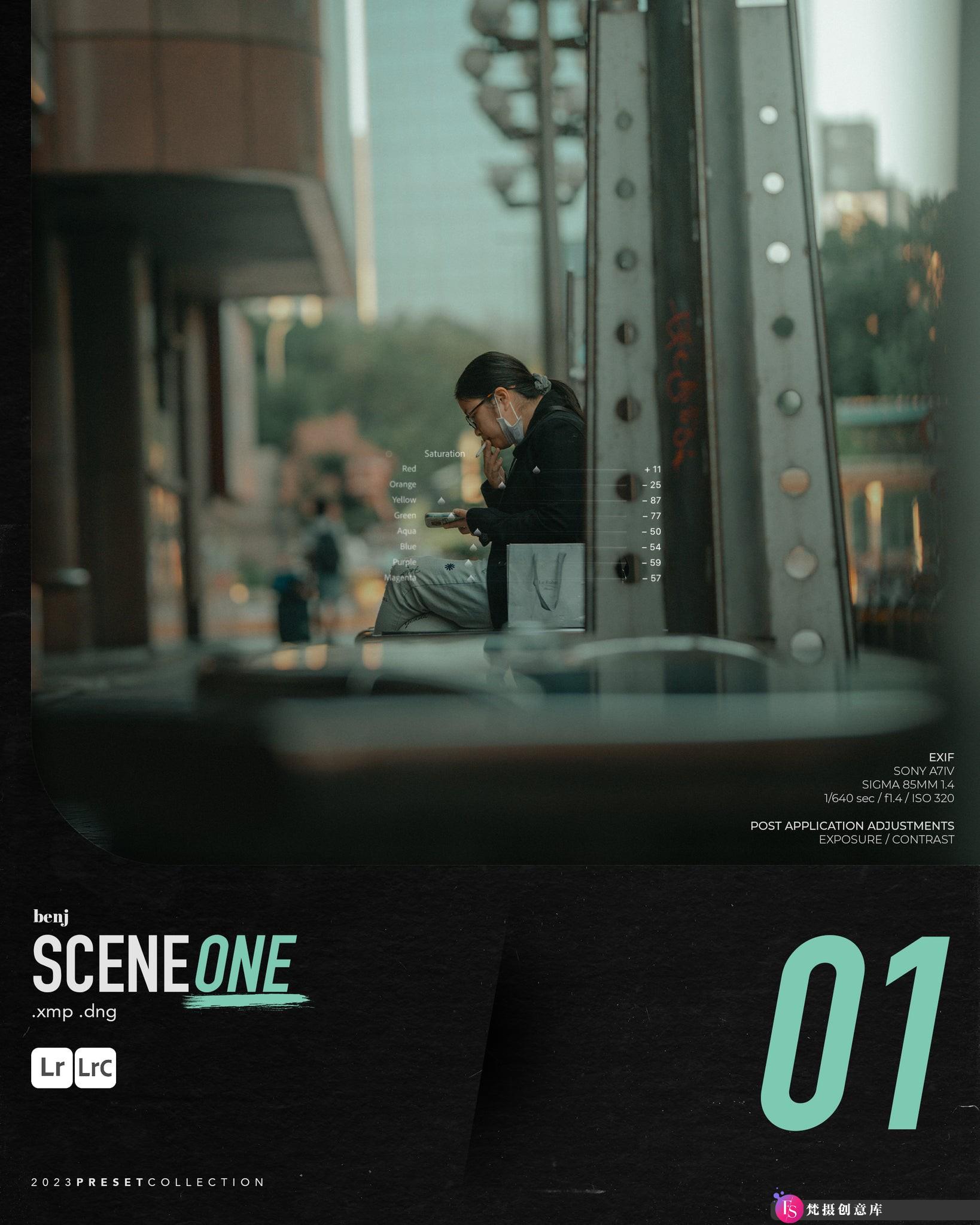 benj Villena-8套电影场景Lightroom预设 Benj Villena – SCENES Preset