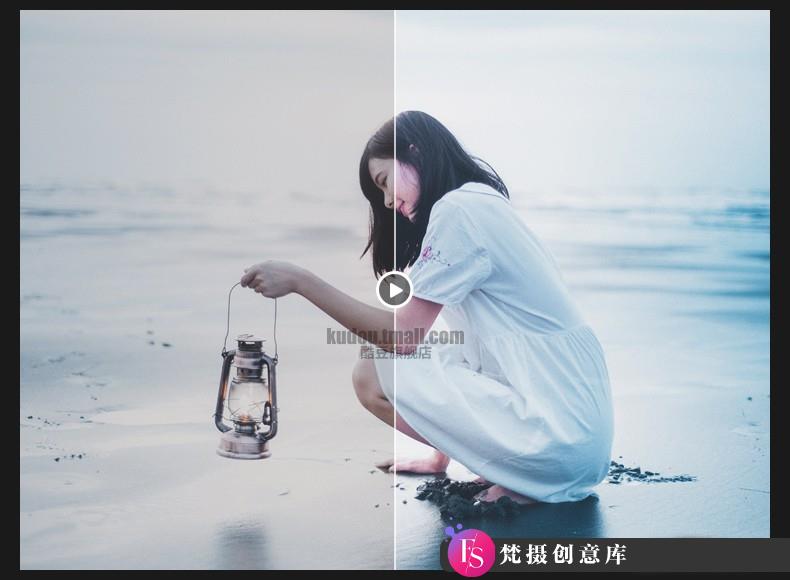 LR预设日系清新文艺人像森系校园调色滤镜PR/PS/AE/FCPX/Lut预设