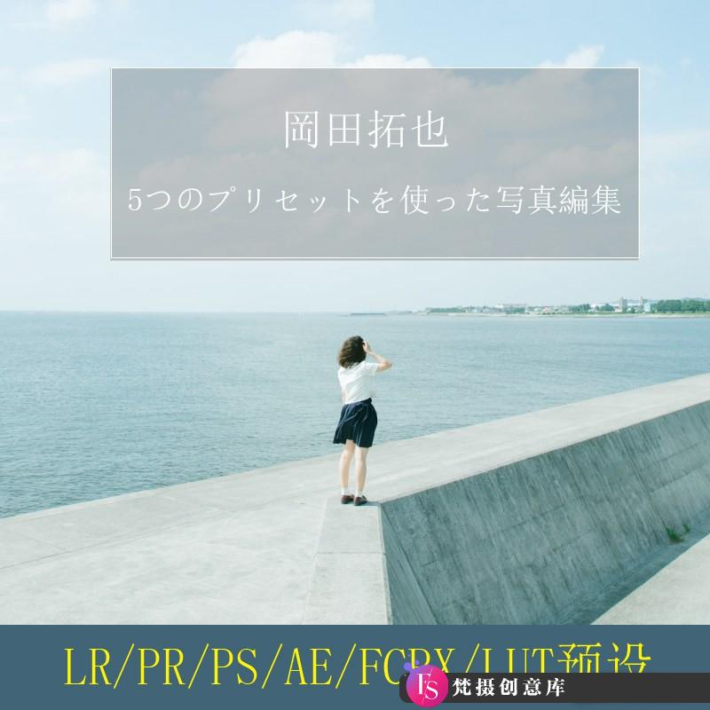 TakuyaOkada岡田拓也日系小清新INS人像LR预设PR/PS/AE/FCPX/LUT预设