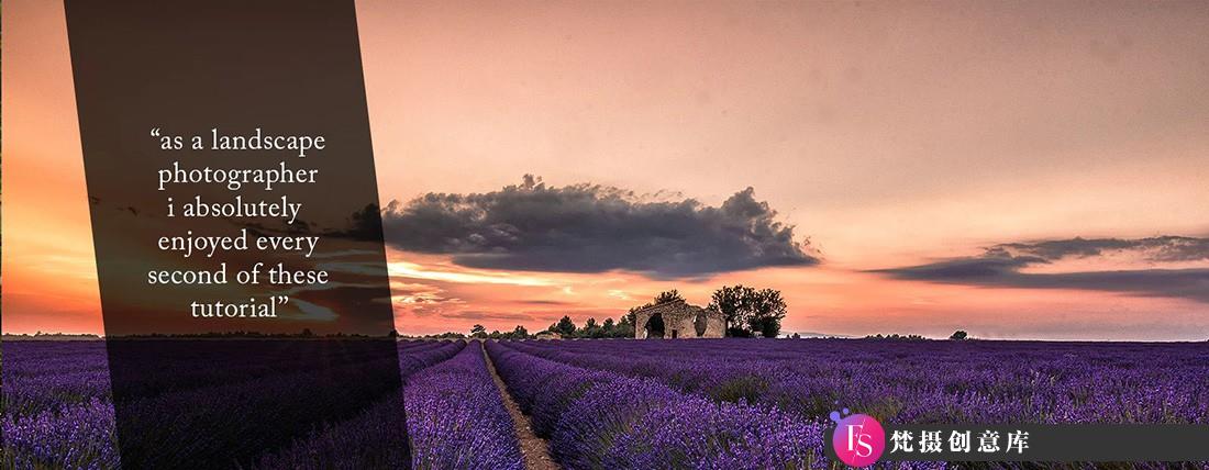 [风光摄影教程]LandscaPhoto-旅行者风光后期完整编辑教程预设原图-中英字幕