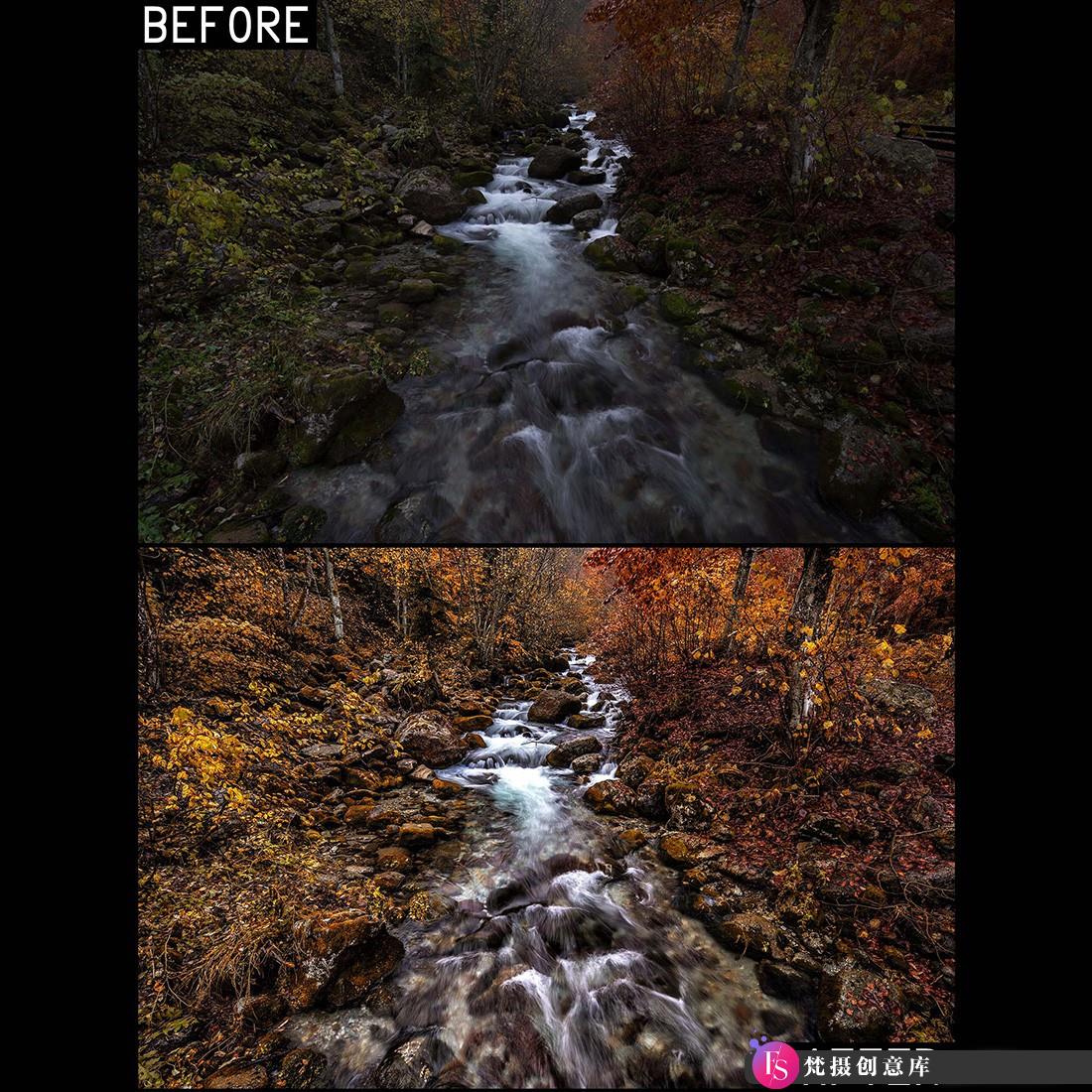 [风光摄影教程]LandscaPhoto-旅行者风光后期完整编辑教程预设原图-中英字幕