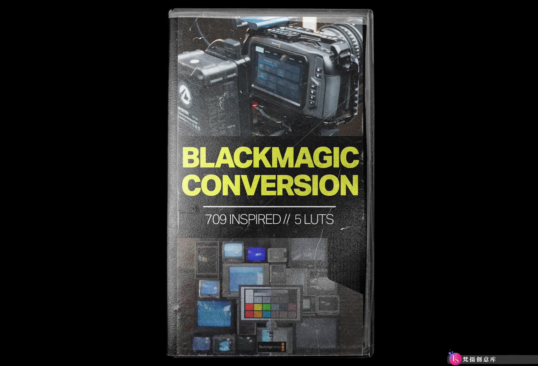 Tropic Colour-Blackmagic Conversion Luts 自然模拟转换REC709电影LUT预设