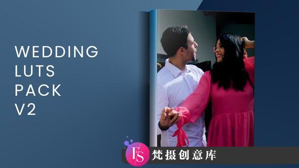 电影婚礼视频剪映达芬奇LUT预设V2 Wedding Luts Pack v2-梵摄创意库