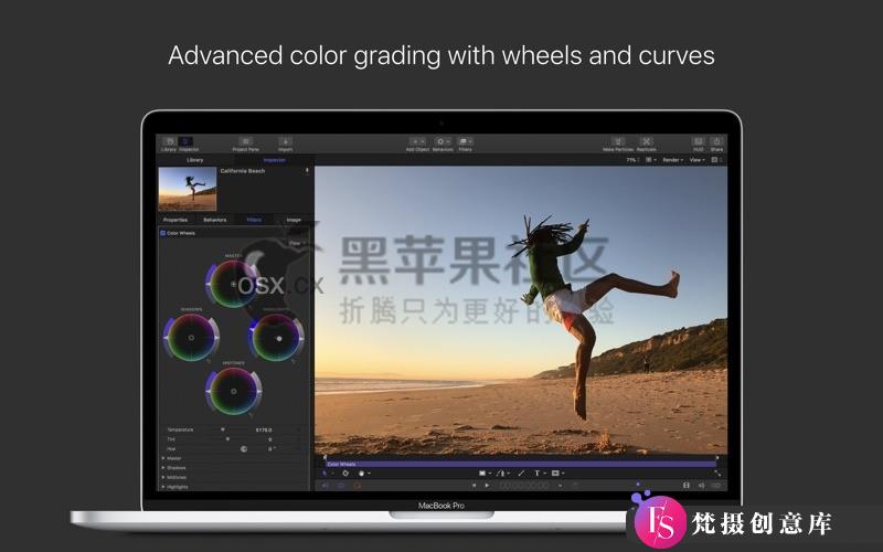 Motion For Mac v5.6.5 专业的影视后期视频编辑软件