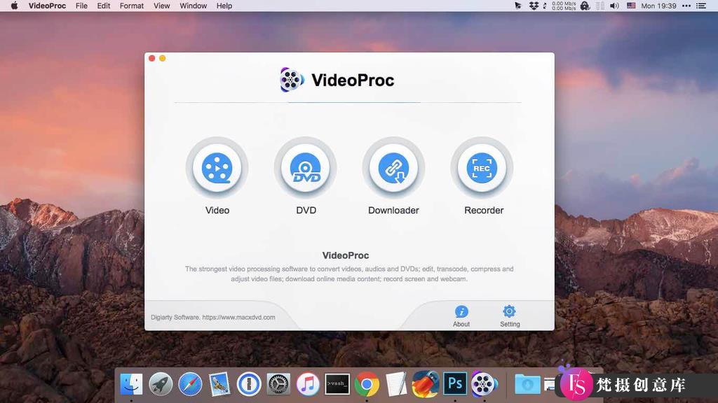 VideoProc Converter 4K For Mac v5.7 专业的4K视频处理转换工具-梵摄创意库