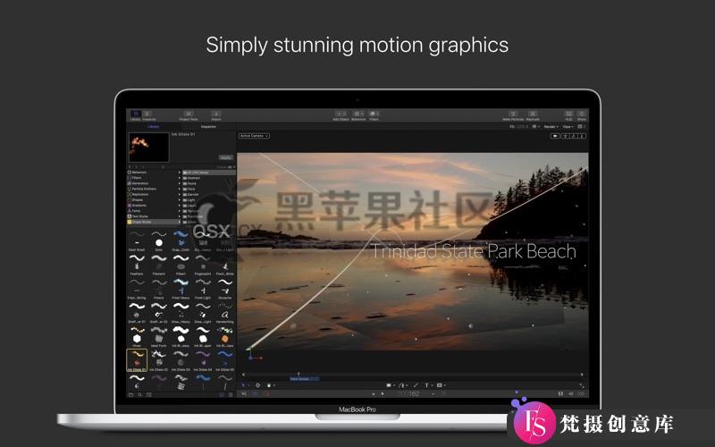 Motion For Mac v5.6.4 专业的动态图形和视觉效果软件-梵摄创意库