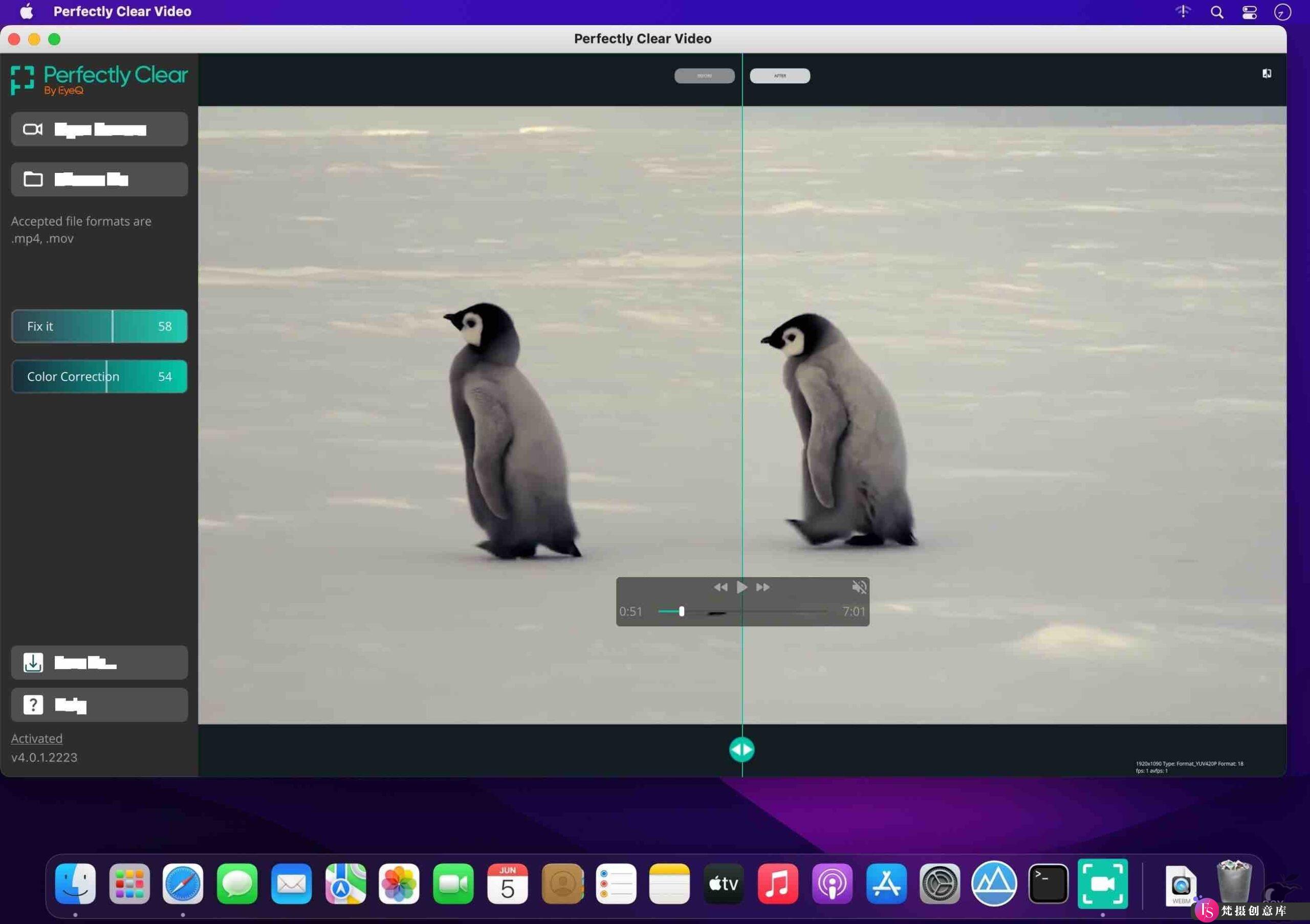 专业视频清晰化处理软件 Perfectly Clear Video For Mac v4.4.0.2472 提升影像质量