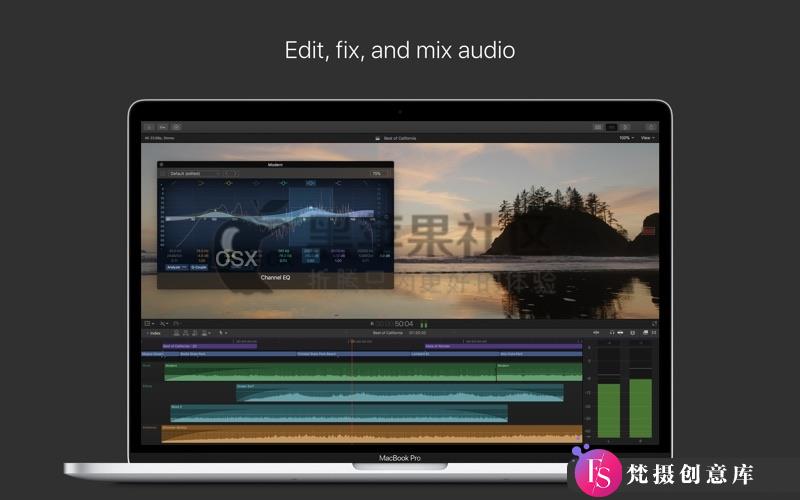 图片[3]-Final Cut Pro For Mac v10.6.4 macOS强大的视频后期剪辑工具-梵摄创意库