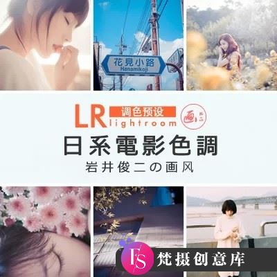 日系岩井俊二画风格/日系胶片电影文艺Lightroom预设