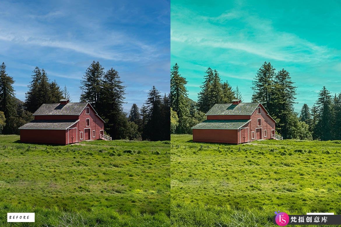 旅拍电影风光Lightroom预设 Farmhouse Rustic Lightroom Presets