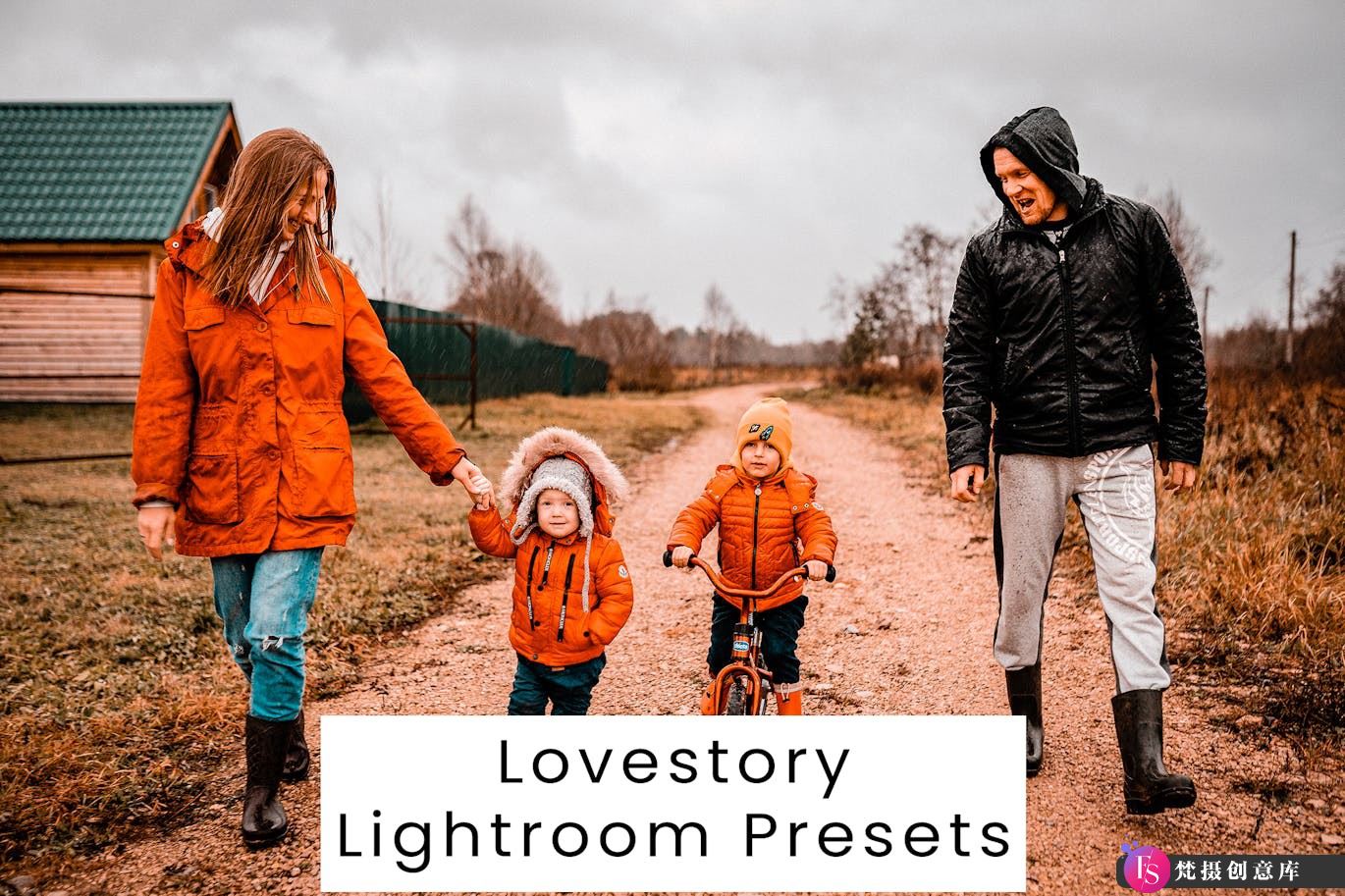 情绪电影人像后期调色Lightroom预设 Lovestory Lightroom Presets-梵摄创意库