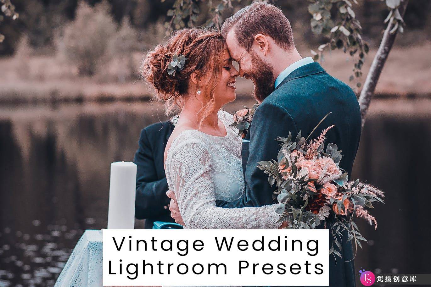 复古婚礼胶片Lightroom预设 Vintage Wedding Lightroom Presets-梵摄创意库