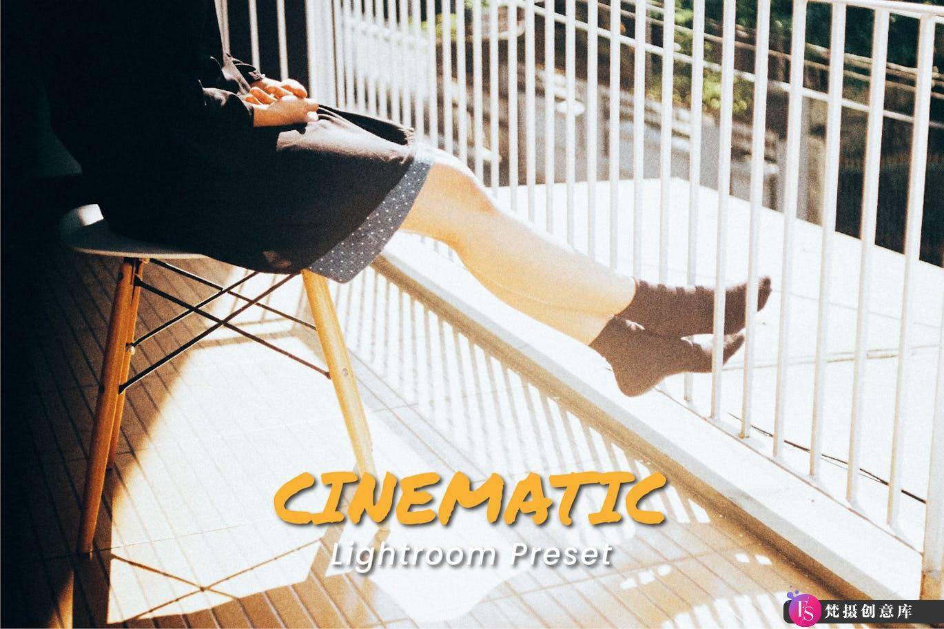 电影胶片人像后期调色Lightroom预设 Cinematic Lightroom Preset-梵摄创意库