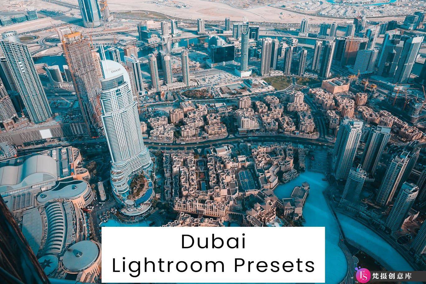 迪拜旅拍电影人像Lightroom预设 Dubai Lightroom Presets-梵摄创意库