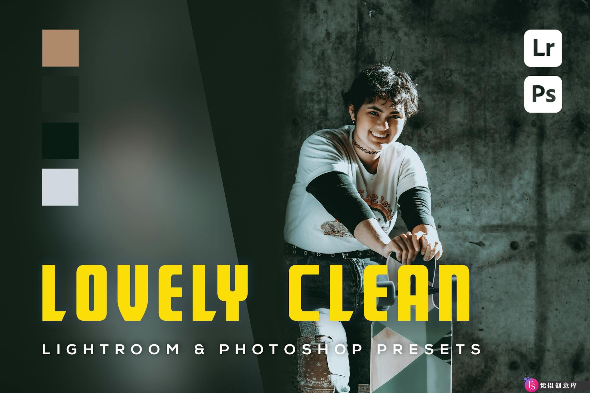 干净的影视色彩LR预设 Lovely Clean Lightroom  Presets