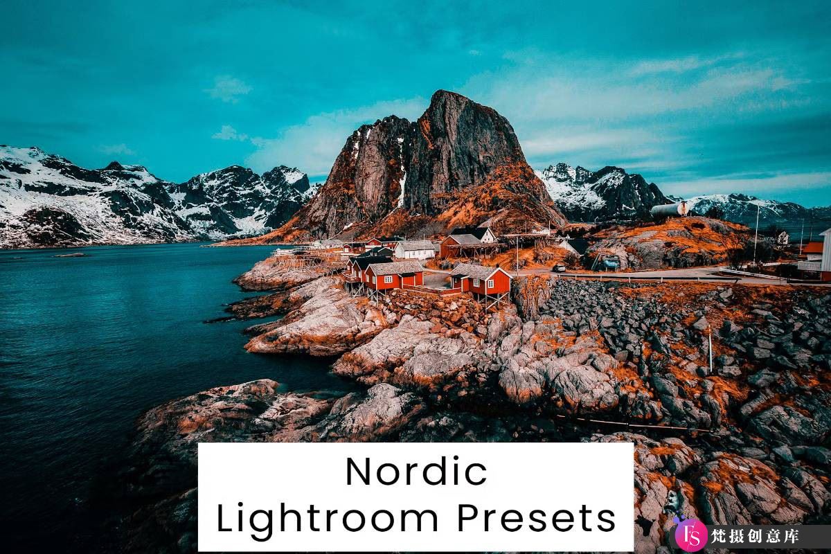 北欧风情影视摄影调色预设：Nordic LR预设-梵摄创意库