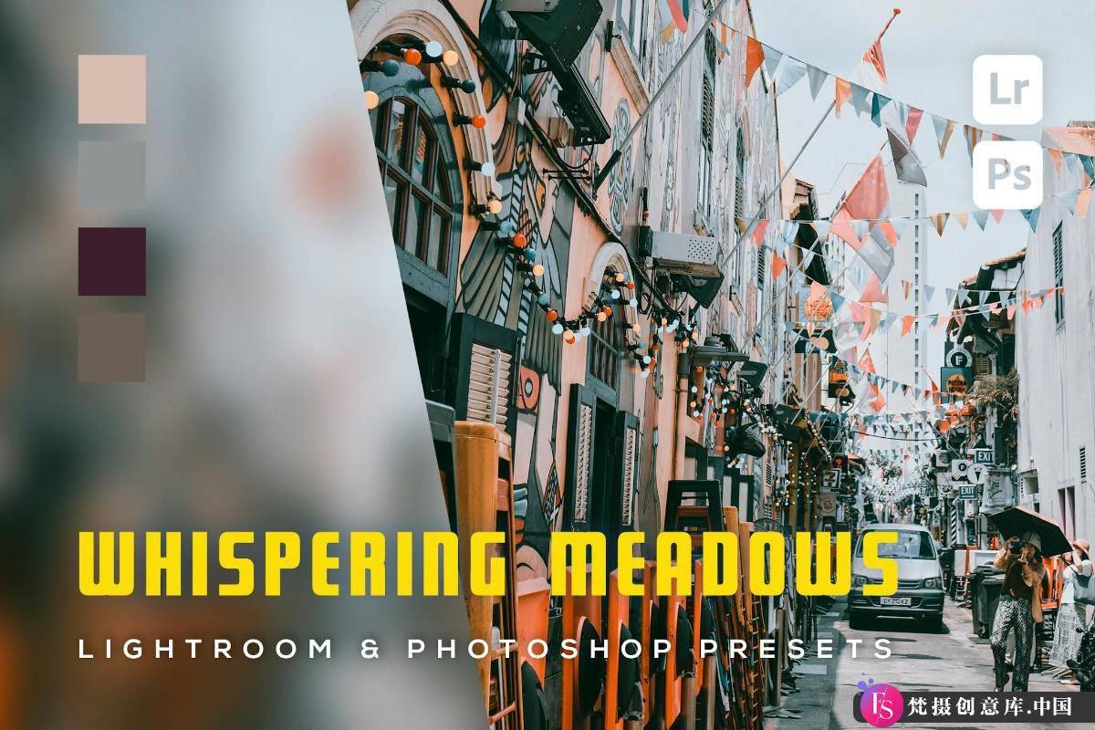 街拍风光LR预设：Whispering Meadows-梵摄创意库