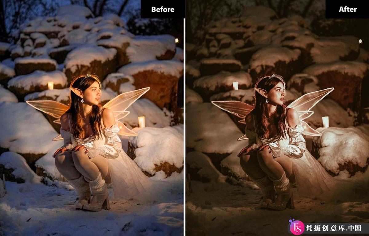 梦幻童话人像LR预设：Lightroom和Photoshop专用的Fairytale Fantasy预设