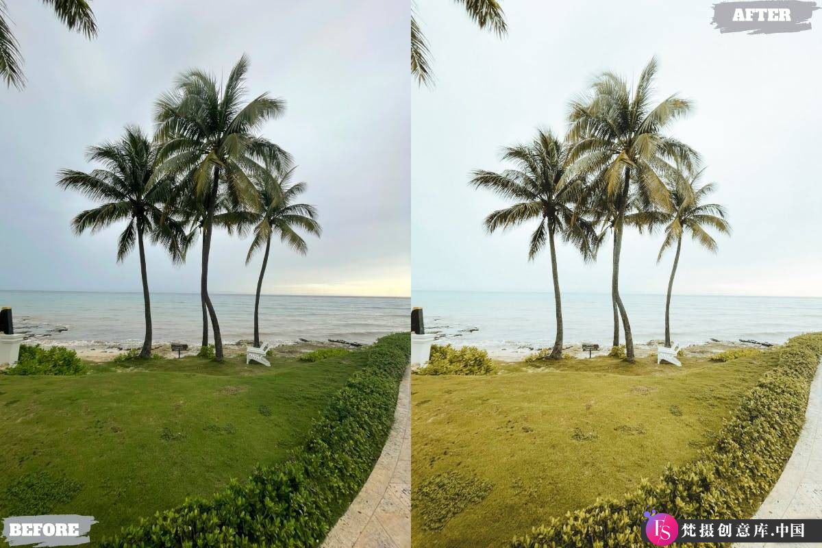 探索热带海滩风光：旅拍必备LR预设 Tropical Beach Lightroom Presets，轻松提升摄影作品魅力