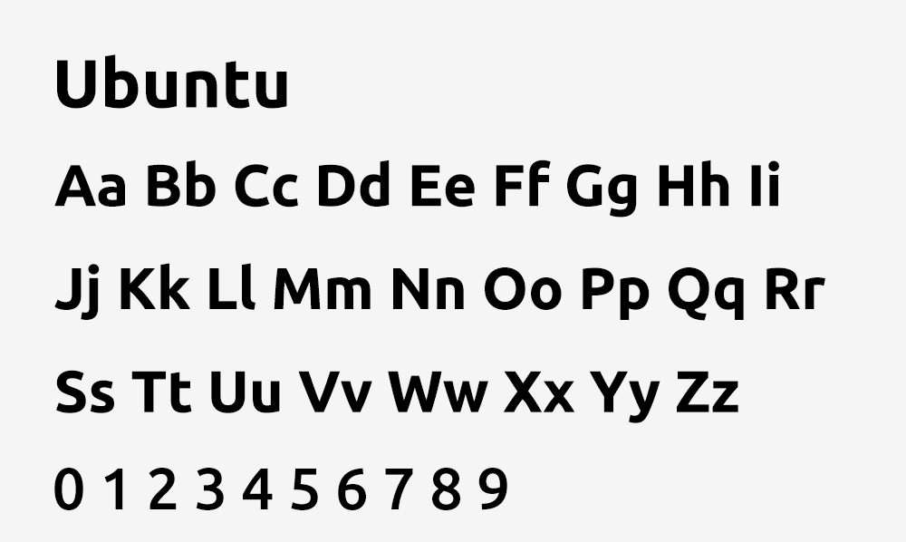 图片[1]-【Ubuntu】为品牌语调量身定制的独特字体设计，提升视觉识别与用户体验-梵摄创意库