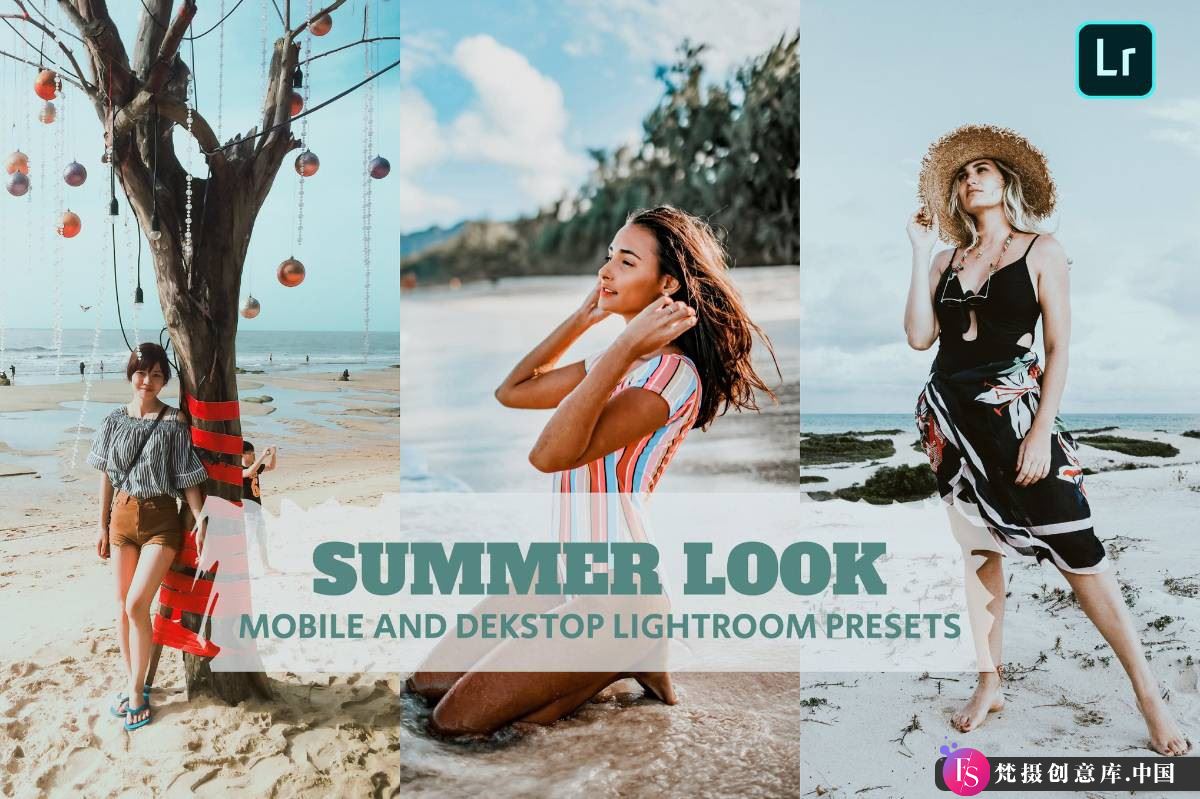 旅拍LR预设夏季旅行电影人像lr预设 Summer Look Lightroom Presets Dekstop and Mo…