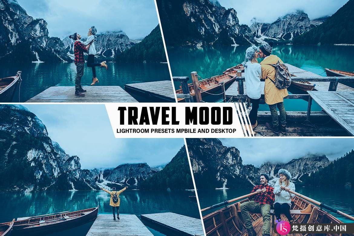 风光LR预设旅拍情绪电影风光lr预设 Travel Mood Lightroom Presets Mobile