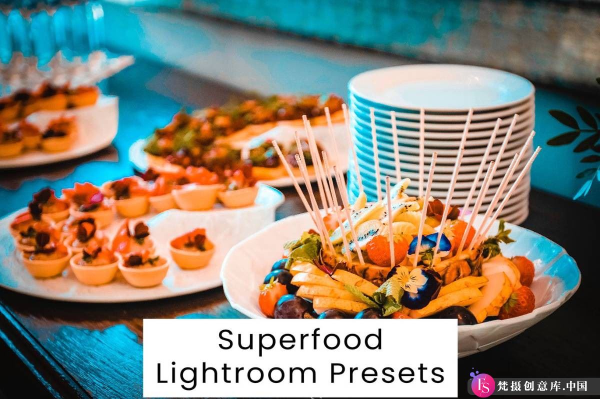 美食LR预设美食电影胶片调色Lightroom预设 Superfood Lightroom Presets-梵摄创意库