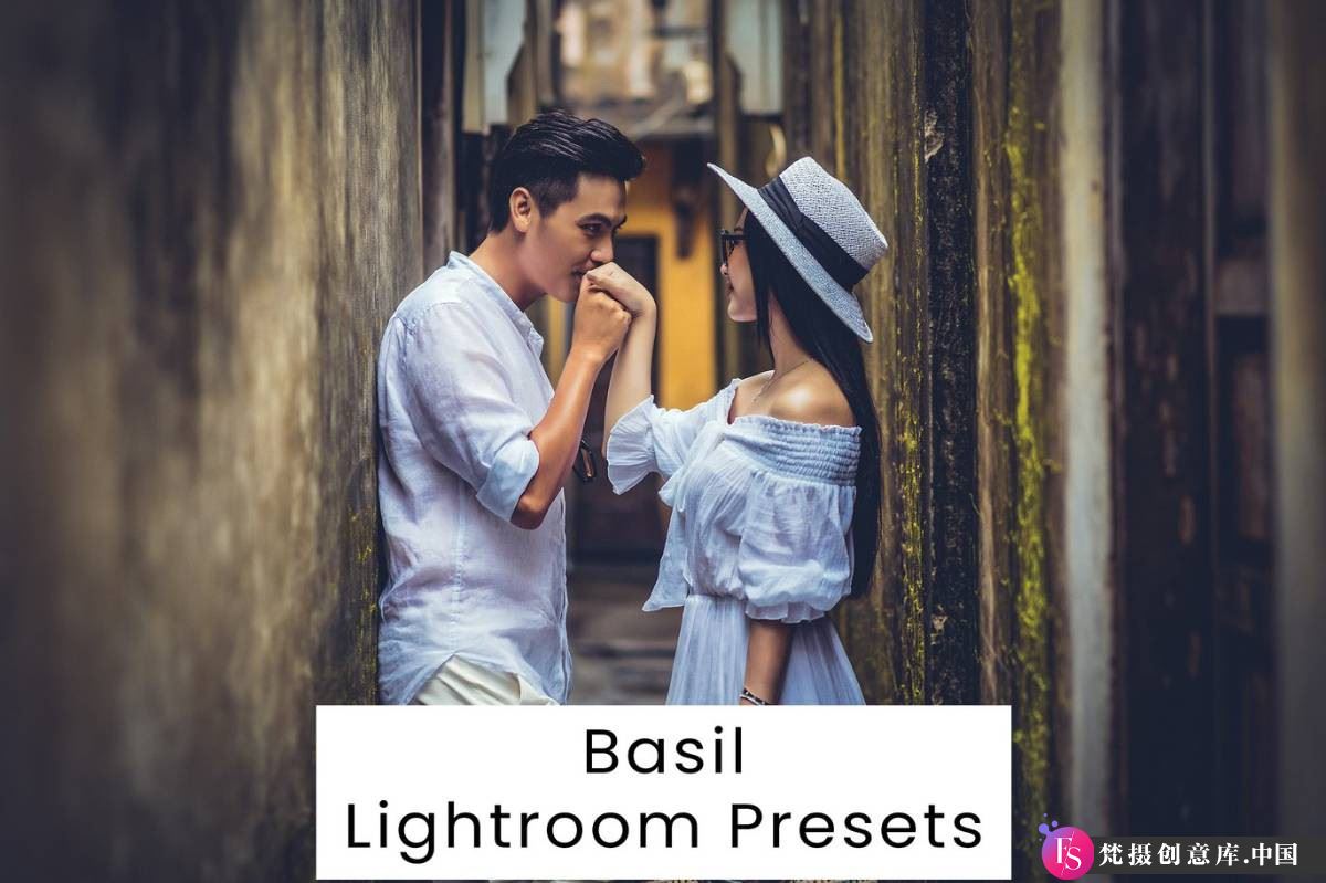 轻松打造完美LR效果：使用Basil Lightroom预设实现时尚电影风格人像调色