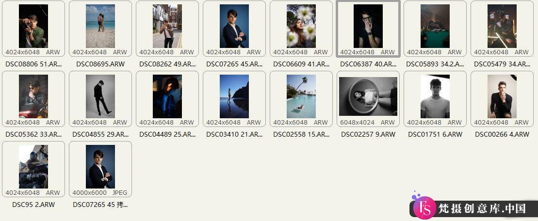 图片[2]-[时尚人像RAW原图]17张索尼拍摄的旅行人像男士人像RAW练习原图素材-梵摄创意库