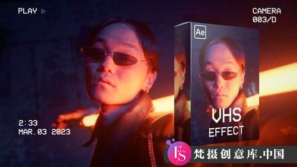 复古风潮：VHS效果AE模板全解析与应用指南-梵摄创意库