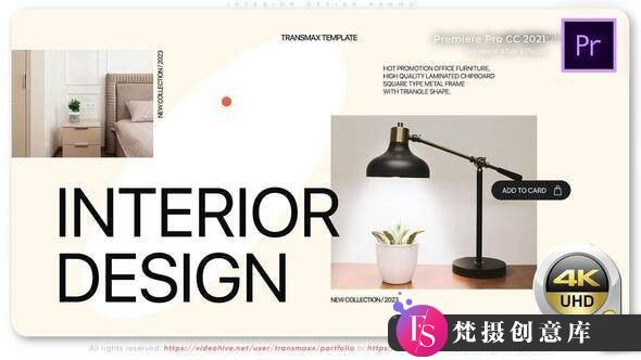 室内设计宣传片PR模版 Interior Design Promo