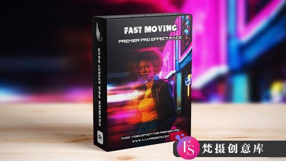 快速移动PR转场模板 Fast Moving Transitions for Premiere Pro-梵摄创意库