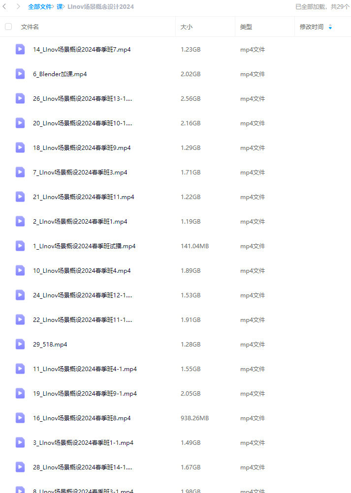 LInov场景概念设计2024年blender教程【画质高清只有视频】Blender课程-梵摄创意库