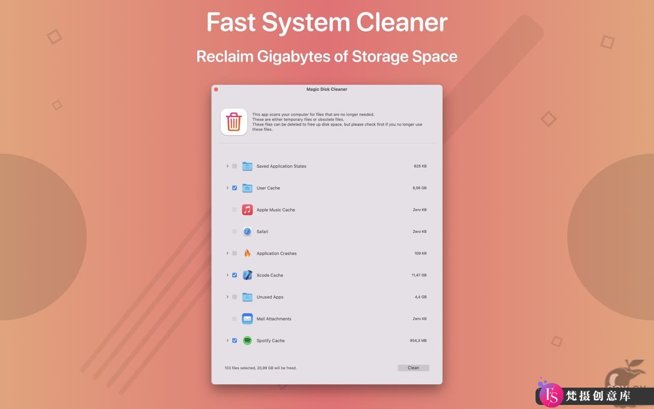 Magic Disk Cleaner For Mac v2.78.1 强大而智能的磁盘清理工具