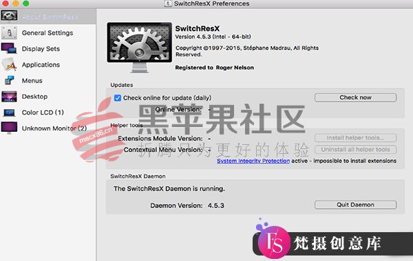 SwitchResX For Mac v4.13.5 快速修改屏幕分辨率的工具-图片2