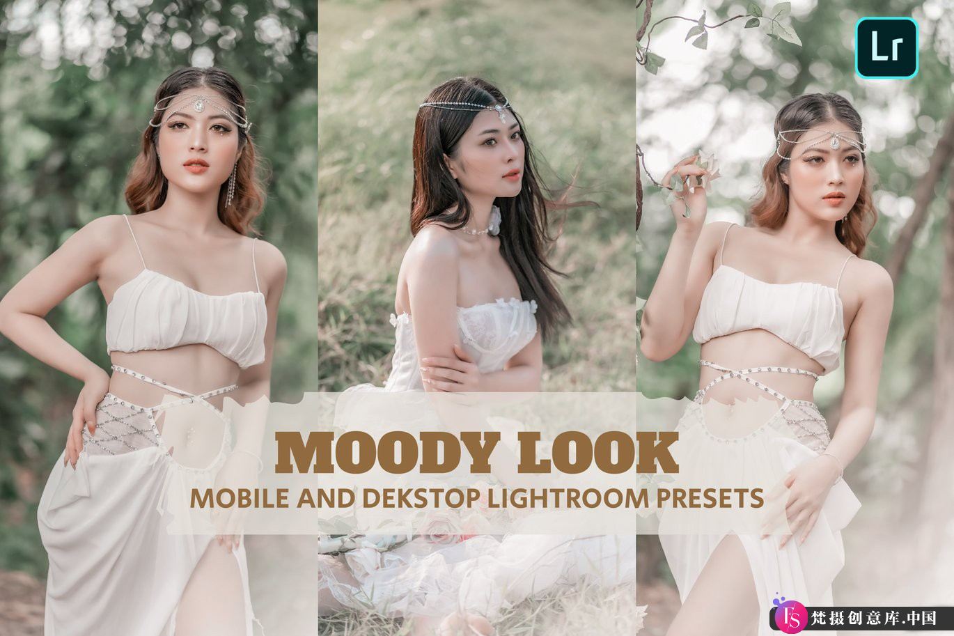 唯美胶片人像LR预设：Moody Look Lightroom桌面与移动版完美体验