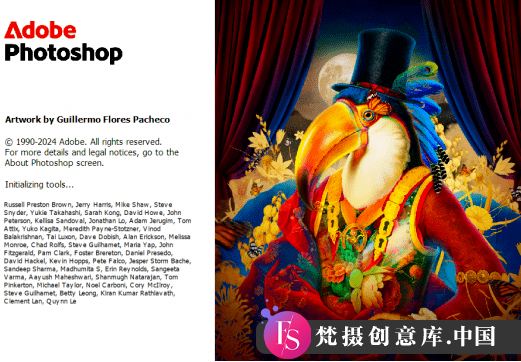 全新发布：Photoshop 2025 v26.0 鹰标正式版，强大神经滤镜功能助力创作 - 梵摄创意库-梵摄创意库