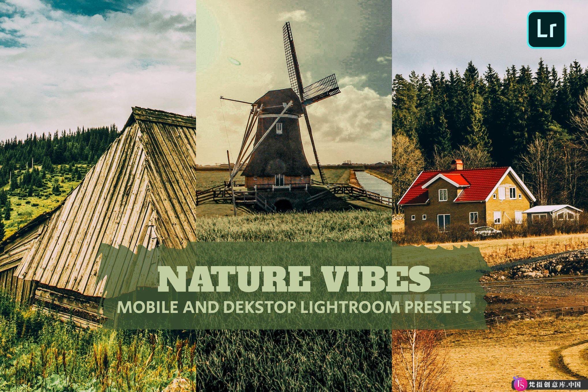 复古电影风光：10000+款Nature Vibes LR预设