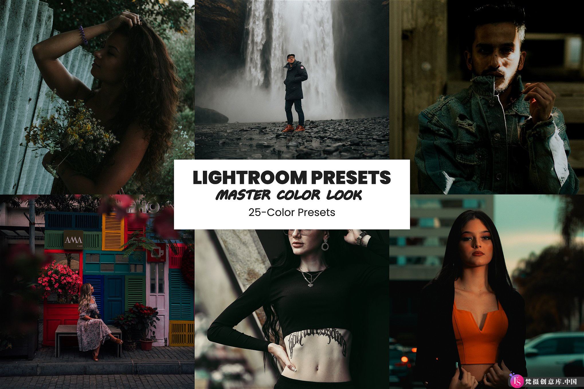 人像LR预设电影复古胶片效果Lightroom预设 Master Look Lightroom Presets