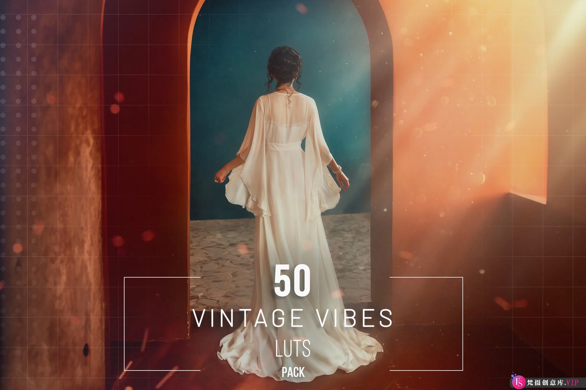 50 复古电影调色 LUT 预设 50 Vintage Film LUTs Presets-梵摄创意库