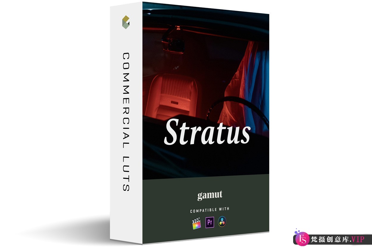 质感电影Vlog后期调色LUT预设之Gamut – Stratus-梵摄创意库