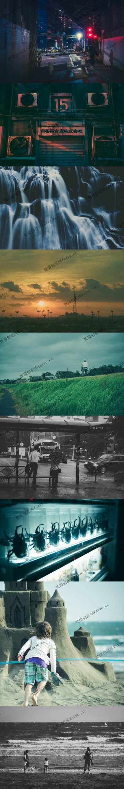 MasashiWakui东京夜景摄影集赛博朋克风格电子素材合集1231P-1020.68 MB