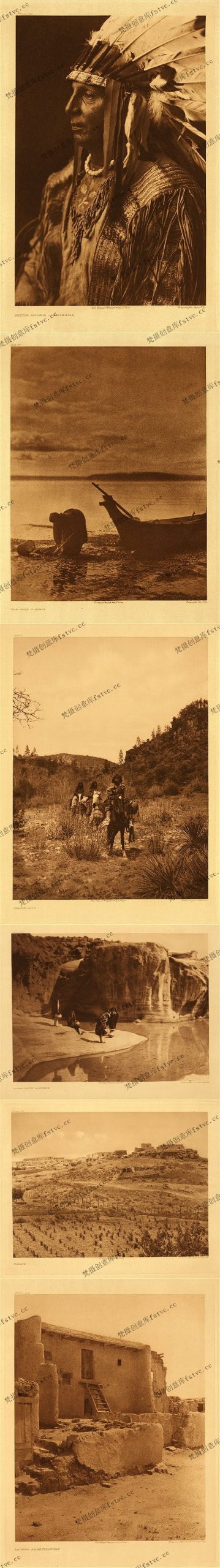 EdwardS.Curtis美国土著摄影摄影集文化摄影参考素材1134P-734.06 MB