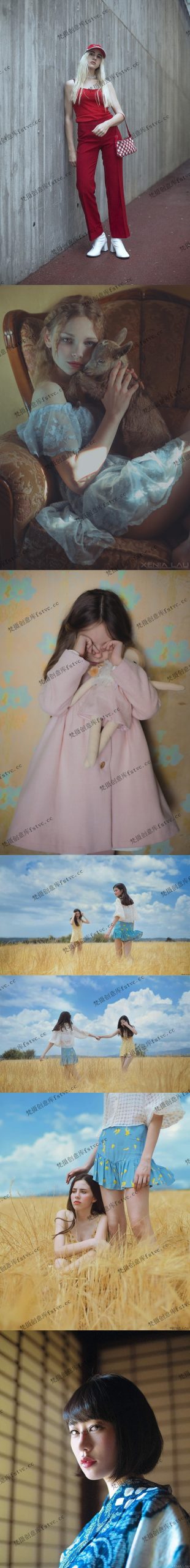 XeniaLau情绪光影人像摄影作品集灵感参考素材1291P-1.02 GB