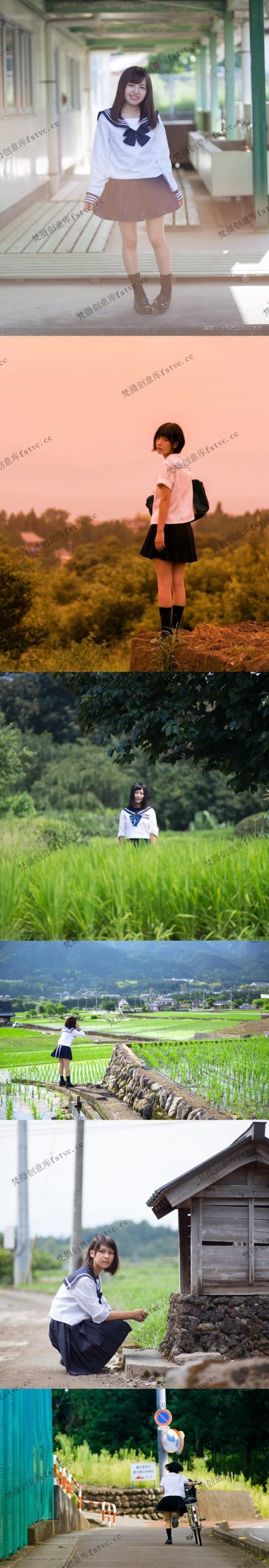 summercolor女子高校日系摄影作品集电子素材参考[555P-2V 65.51 MB]