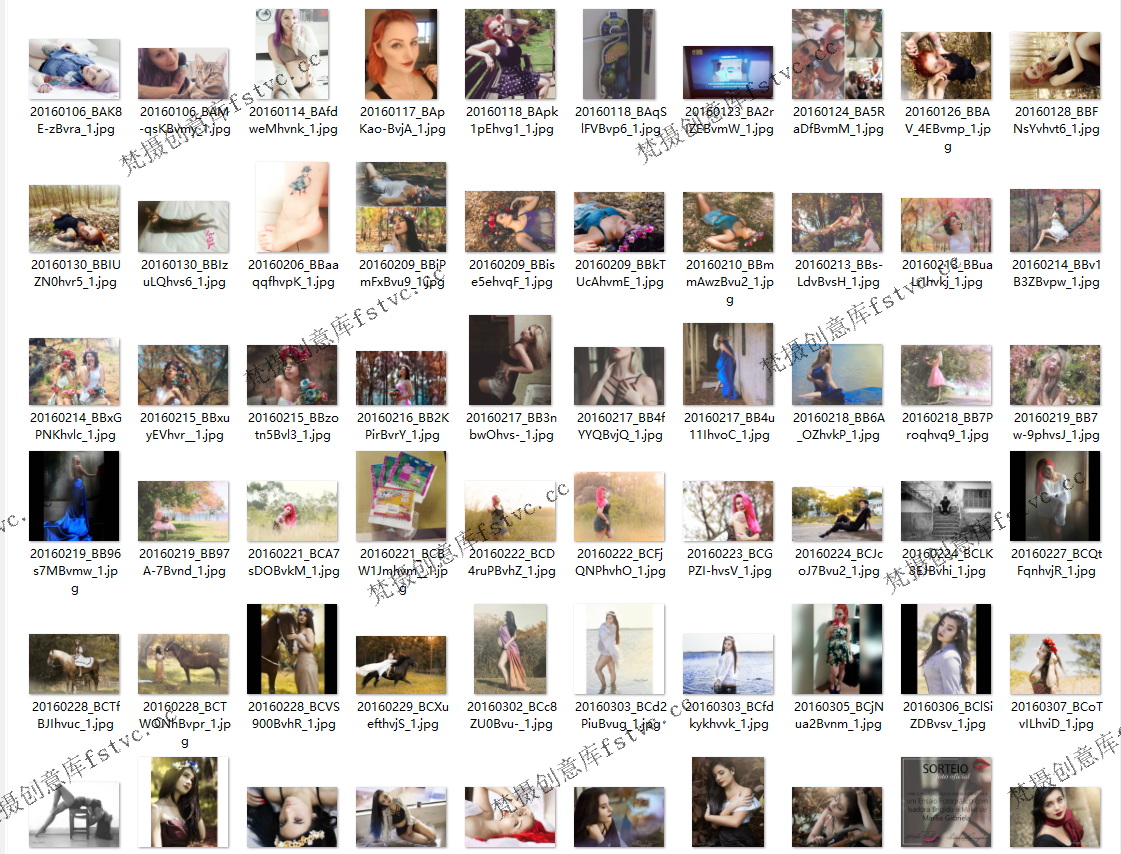 IsadoraBrigido巴西人像摄影作品集热带色彩电子合集6551P-1.11 GB