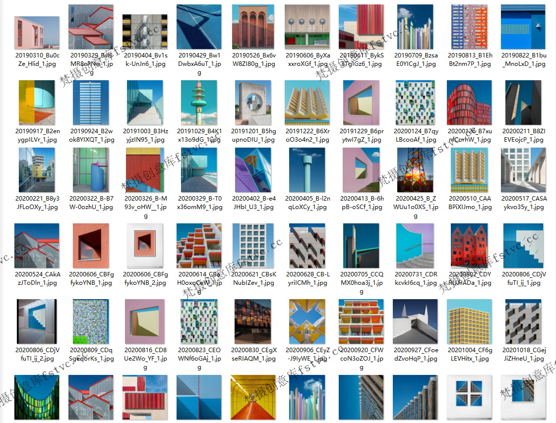 MarcFischer德国建筑摄影作品集几何解构电子合集素材535P-110.31 MB