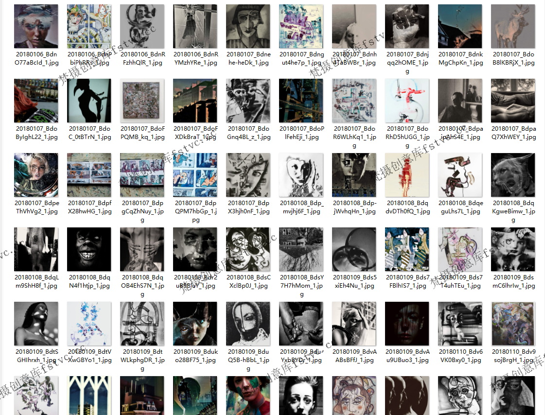 图片[1]-LydiaRoberts法国艺术人像摄影作品集超现实电子合集2317P-351.17 MB-梵摄创意库