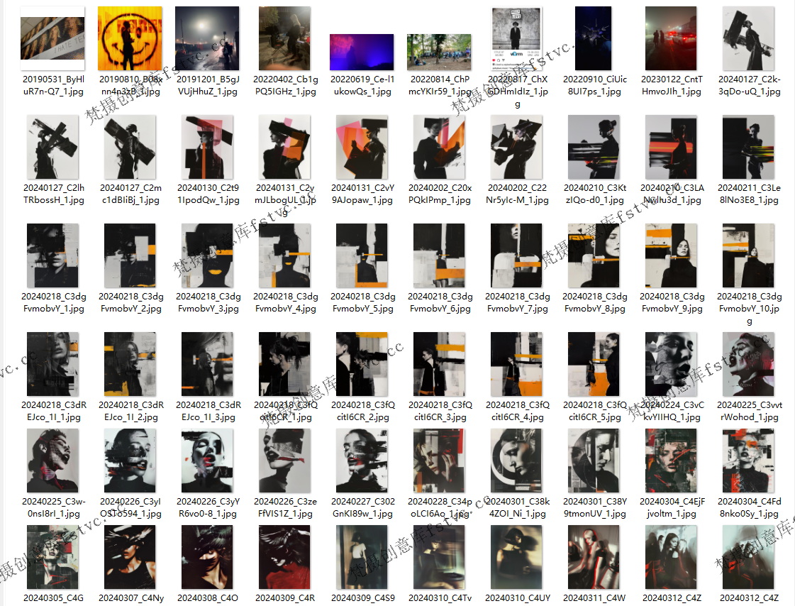 JohnNoi英国艺术摄影超现实电子合集视觉冲击参考素材319P-105.27 MB
